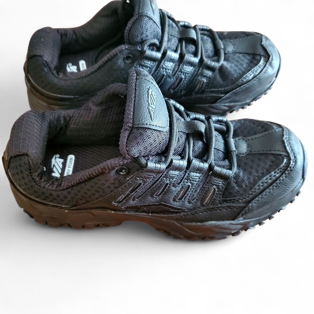 Avia Women's Elevate Athletic Sneakers Work Shoes  Black size 8 - Picture 6 of 10